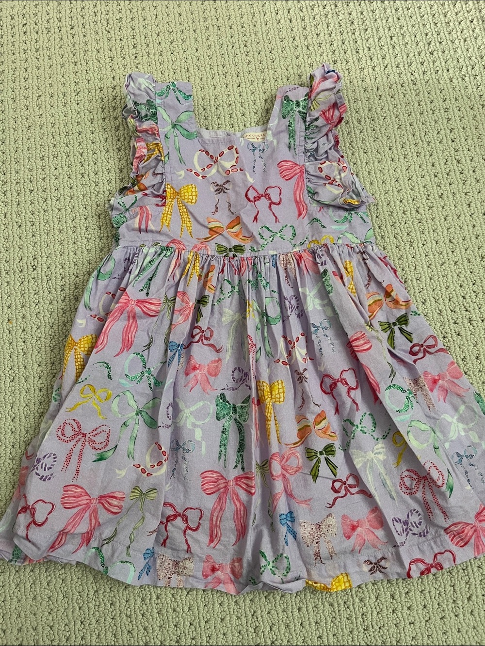 Pink Chicken Bow Dress